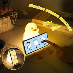 Silicone Cute Duck Night Lamp