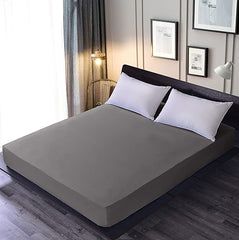 Waterproof Mattress Protector - Grey